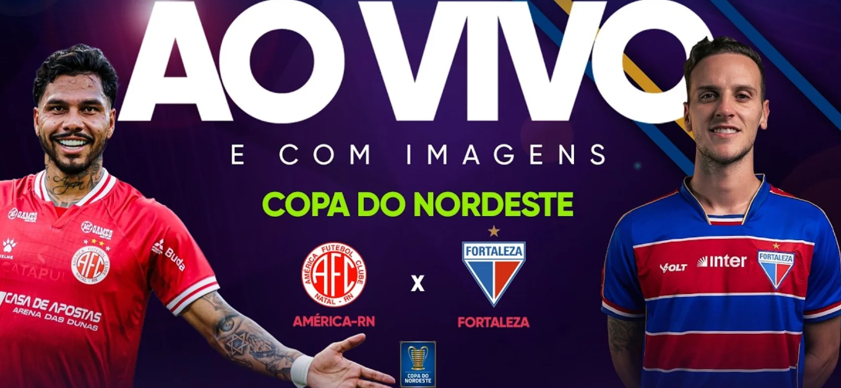 America-RN x Fortaleza EC: onde assistir ao vivo hoje