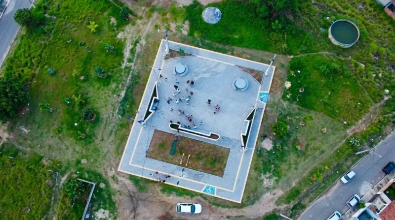 Prefeitura de Apodi entrega praça em Água Fria com R$ 100 mil